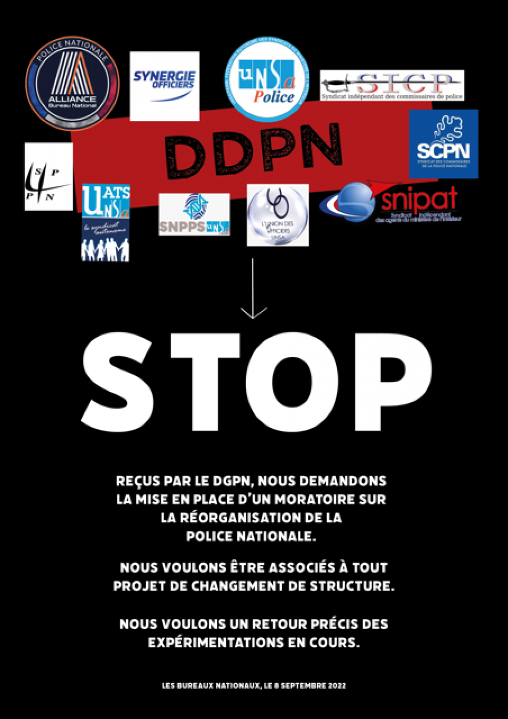 #DDPN : STOP ! 
